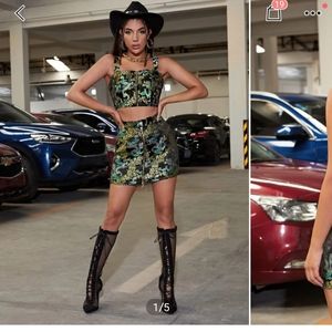 SHEIN two piece set.